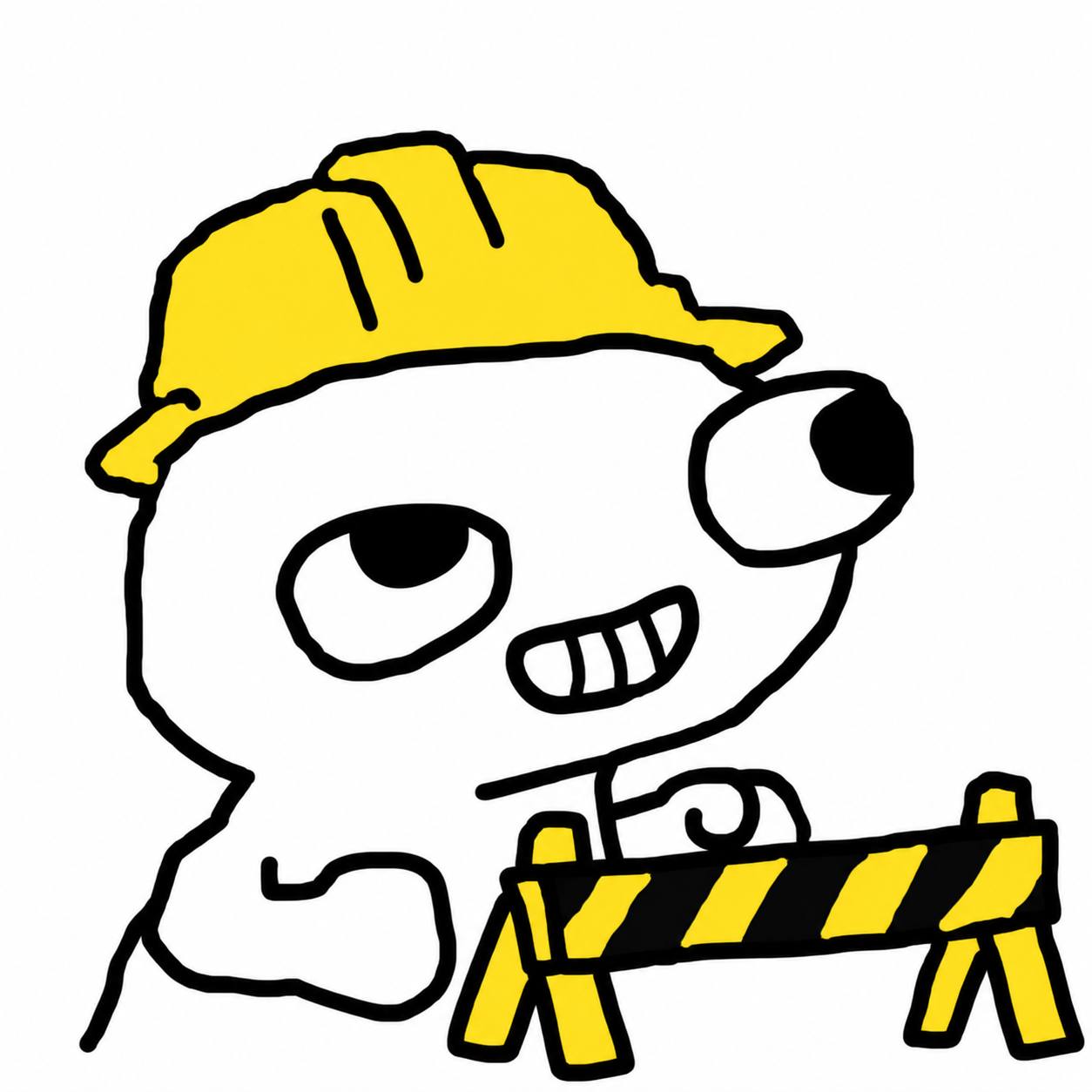 Hardhat Fsjal PFP Construction Worker